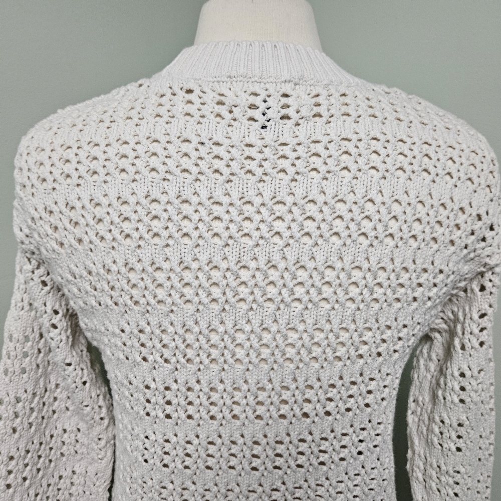 Universal Thread Pullover Crewcut White Sweater C… - image 6